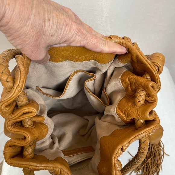 FILIPPA SWEET Stockholm tan leather shoulder bag - Picture 12 of 16